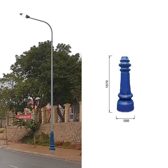 CỘT THÉP LIỀN CẦN ĐẾ GANG DP02